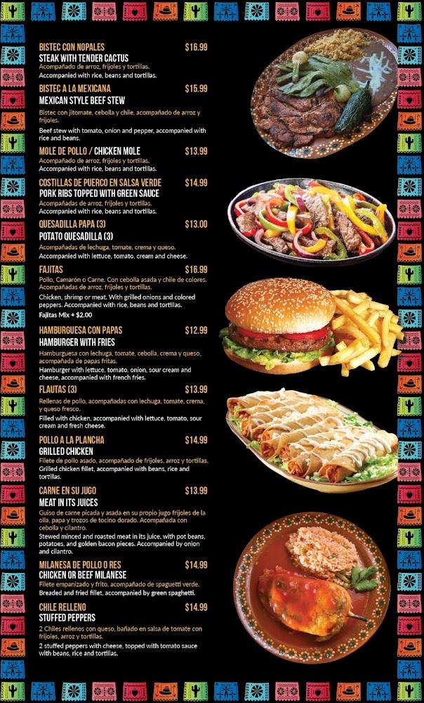 Los Famosos Cocina Mexicana Menu image 4